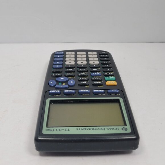 Texas Instruments TI-83 Plus Graphing Calculator With Cover- Tested Works - Picture 6 of 8